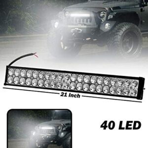 White led Light Bar With 1200 lumens